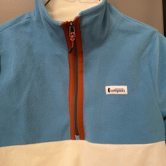Cotopaxi blue ans white pull over fleece - Picture 2 of 2